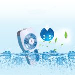 Portable Echargeable Spray Humidification Mini Electric Fan