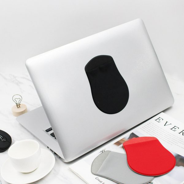 Portable Self-adhesive Lycra Wireless Mouse Storage Bag