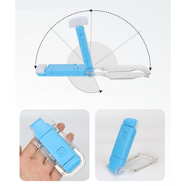 USB charging portable mini clip small desk lamp