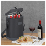 Insulated Oxford Cloth Wine Bottle Bag