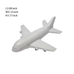 PU Foam Airplane Ball - Polyurethane Stress Relief Toy