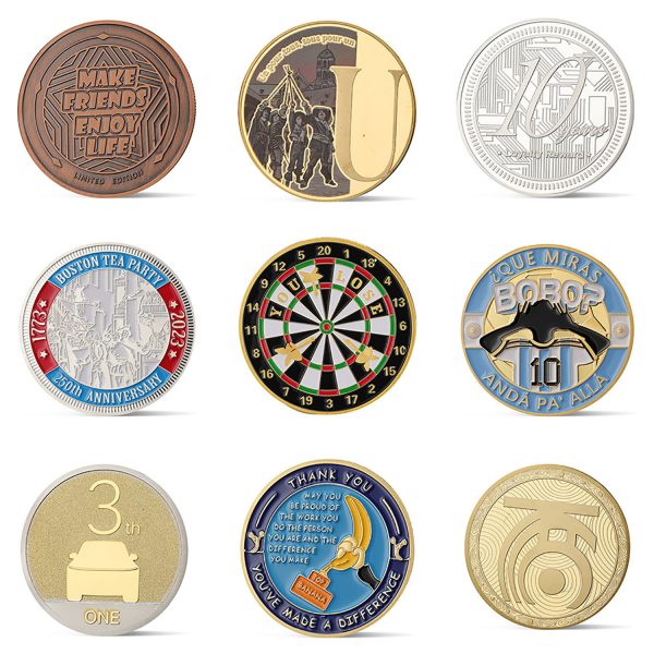 Electroplated Commemorative Coin