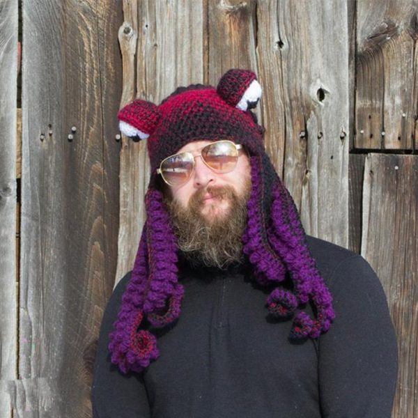 Adult Halloween Party Octopus Hat