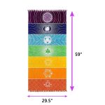 Colorful Yoga Mat Mandala Tapestry Bath Towel