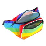 Outdoor Sports Men's Colours Rainbow Waist Fanny Pack