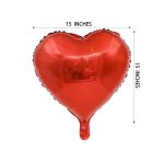 Heart-Shaped Foil Balloon