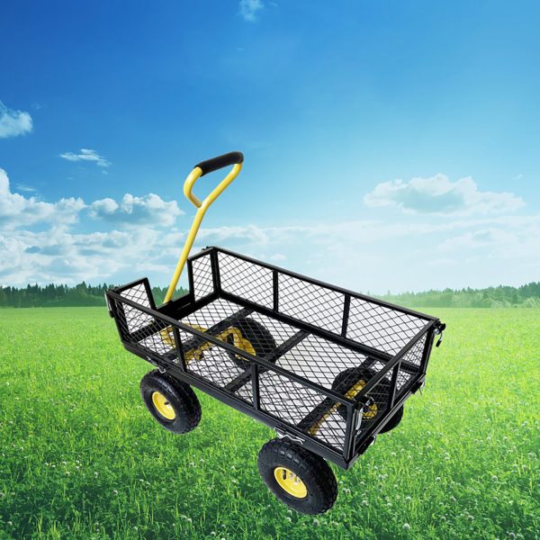 Heavy Duty Steel Garden Cart