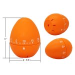 Egg Shape Mechanical Rotating Alarm Timer