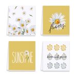 4 pieces for a set colorful kitchen towel