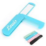 Customized Folding Comb & Mirror Set