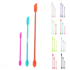 Double-headed Mini Silicone Spoon And Spatula