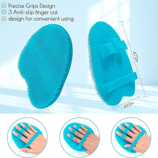 Soft Silicone Shower Exfoliating Skin Massage Brush