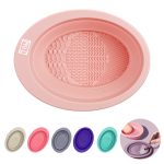 Makeup Brush Beauty Cleaning Tool Silicone Folding Bowl