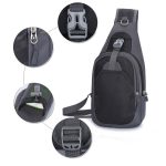 Multi Functional Leisure Sports Splash Proof Men's Chest Bag