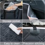 Anti-dirt trunk mat with storage pockets