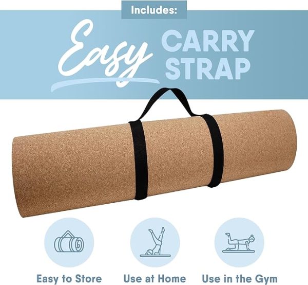 Anti-slip and anti-shock wider yoga mat