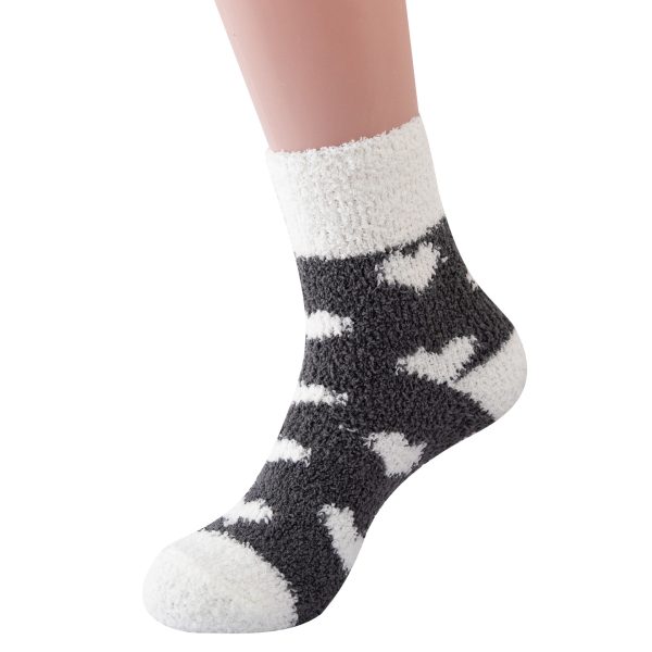 Plush love socks