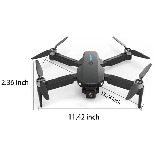 High definition 4K dual camera aerial folding drone