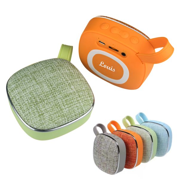 Portable Fabric Cloth Cover Wireless Bluetooth Speaker