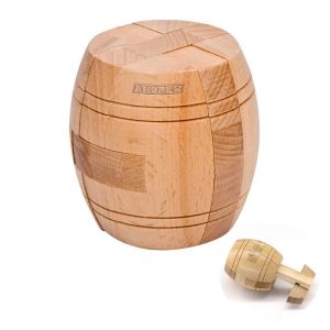 Wooden Barrel Puzzle