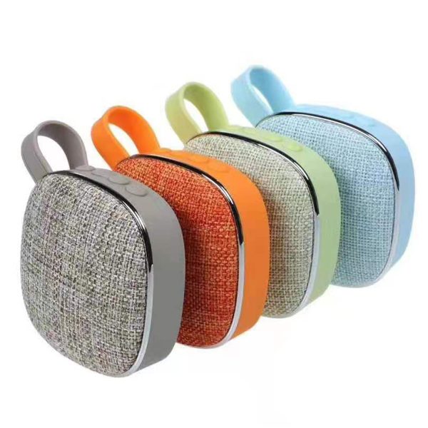 Portable Fabric Cloth Cover Wireless Bluetooth Speaker