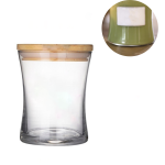 15oz Clear glass Waist Cup