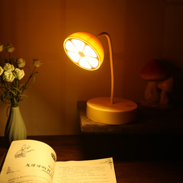 Lemon shape desk lamp