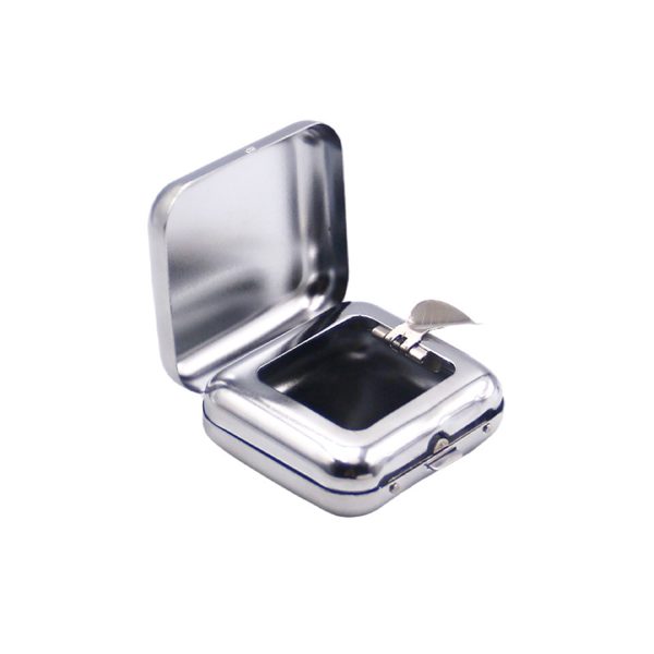 Stainless Steel Square Pocket Ashtray