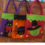 Halloween Bat Children's Gift Handheld Non Woven Bag