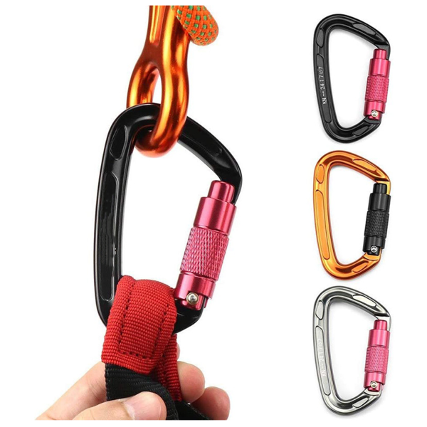 Locking Climbing Carabiner Clips