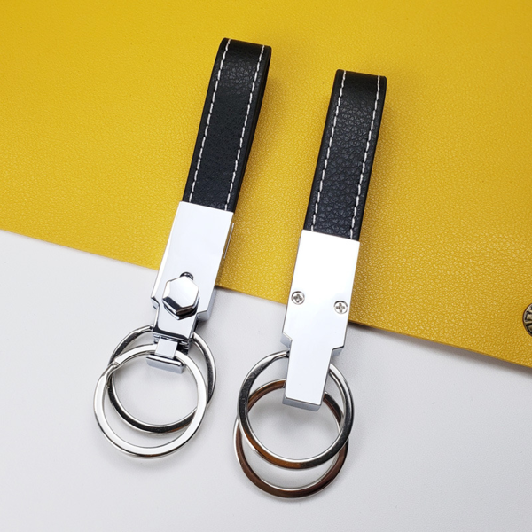 PU Leather Metal Key Chain