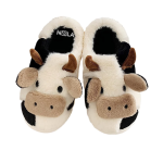 Cartoon Cow Cotton Slippers