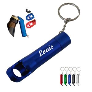 Exquisite Aluminum LED Flashlight With Bottle Opener