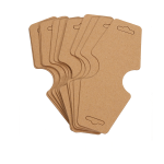 Foldable Kraft Paper Necklace Display Cards