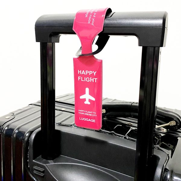 Happy Flight Luggage Tag