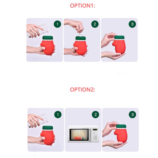 Silicone Hot Water Portable Hand Warmer