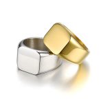 Punk Style Personalized Cast Titanium Steel Ring