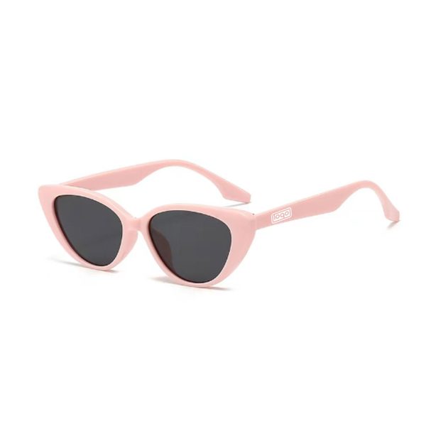 Pink cat eye sunglasses