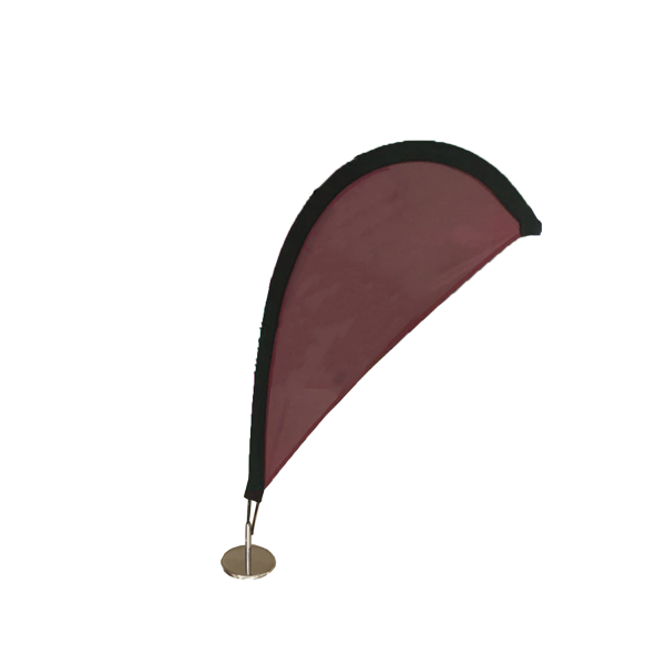 Double-Sided Teardrop Flag with Aluminum Pole & Ground Spike