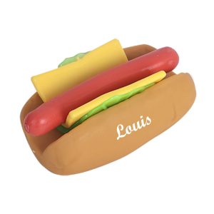 TPR Hot Dog Stress Reliver Toy