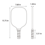 Single Pickleball Paddle