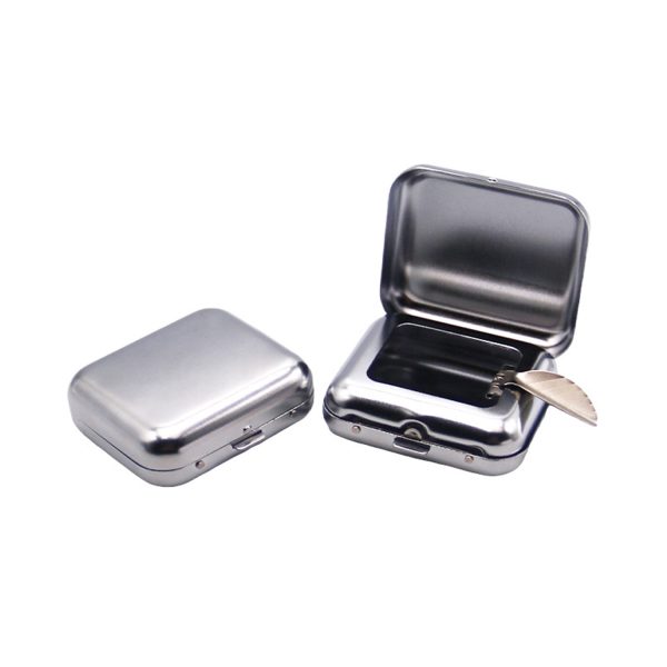 Stainless Steel Square Pocket Ashtray