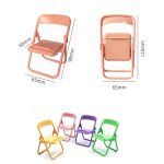 ABS Foldable Mini Chair Cell Phone Stand