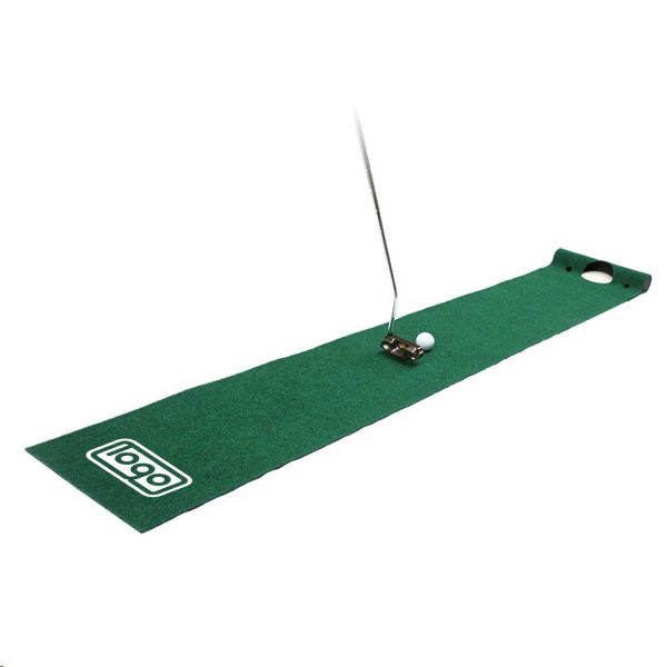 Portable golf putting practice device