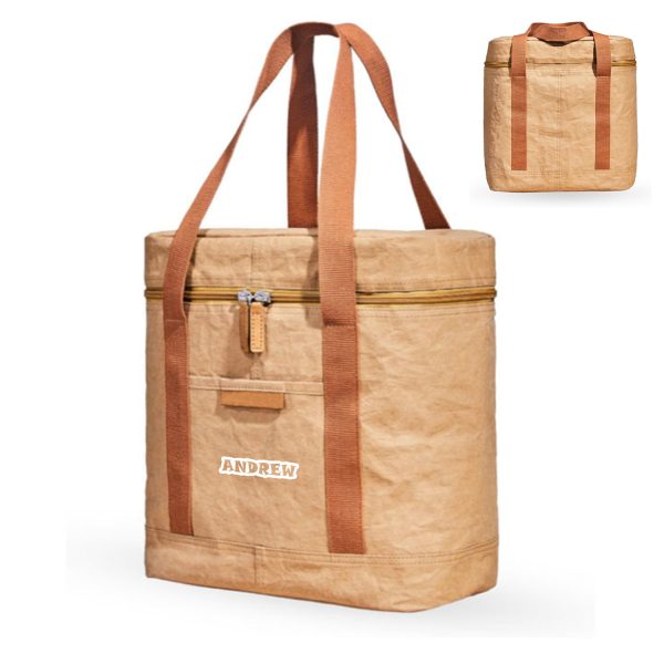 Dupont paper tote cooler bag