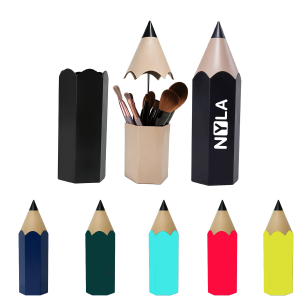 Pencil Shape Holder With Double Layer Structure