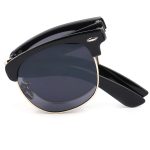 Polarized Folding Half Frame UV Protection Sunglasses