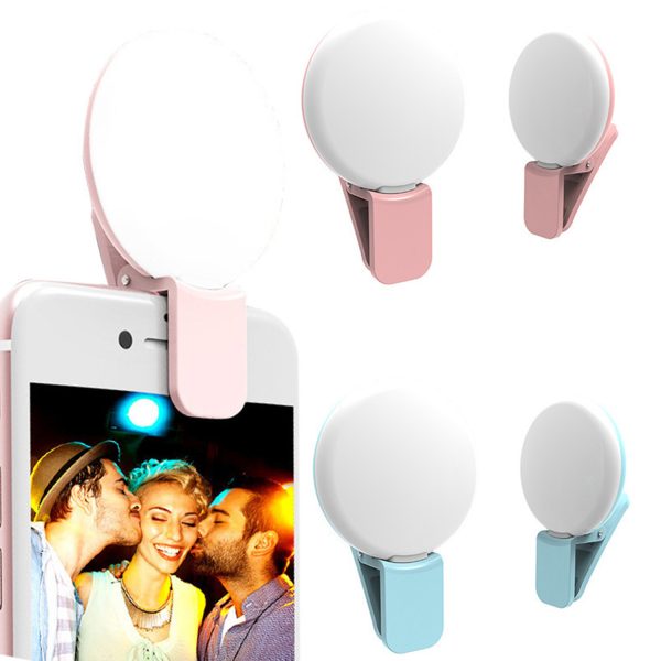 Plastic Round Selfie LED Light