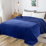 Thickened solid color blanket