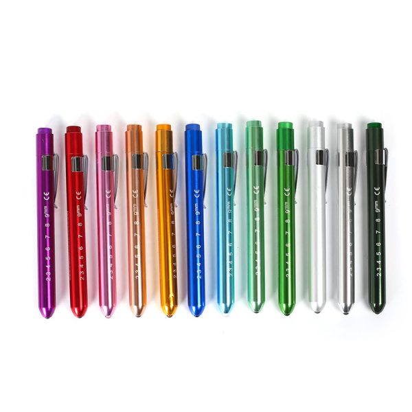 Medical Aluminum Alloy LED White Light Pen Flashlight